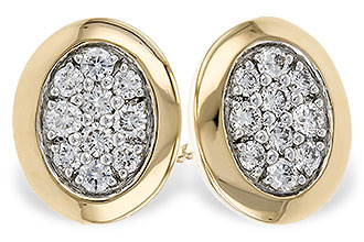 C320-15662: EARRINGS .39 TW