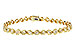 C320-16617: BRACELET 2.15 TW FANCY CUT DIAMONDS