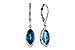 C320-16635: EARR 2.42 TW LONDON BLUE TOPAZ 2.50 TGW (9x5MM MQ)
