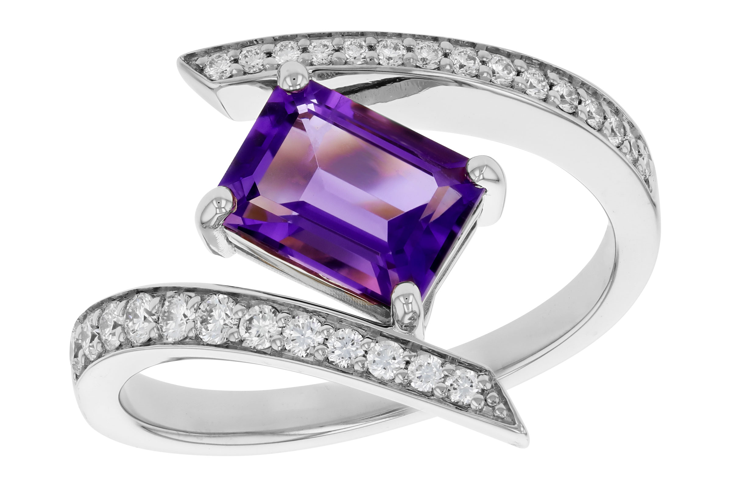 C321-02971: LDS RG 1.36 AMETHYST 1.63 TGW (8x6MM AMY)