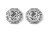 D045-62062: SEMI EARRINGS .20 TW