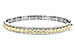 D234-66580: BANGLE 4.20 YELLOW DIAS 5.63 TW