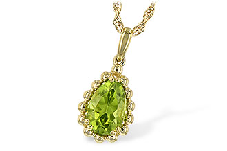 D234-67535: NECKLACE 1.30 CT PERIDOT