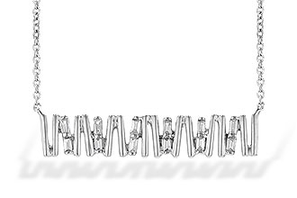 D235-59298: NECK .15 TW BAGUETTE DIAS