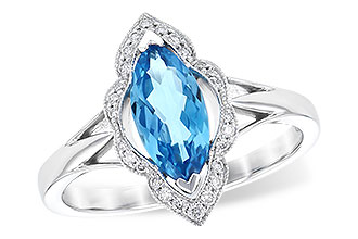 D318-33898: LDS RG 1.26 BLUE TOPAZ 1.37 TGW