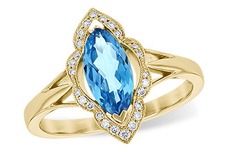 D318-33898: LDS RG 1.26 BLUE TOPAZ 1.37 TGW