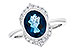 D318-34789: LDS RG 1.86 LONDON BLUE TOPAZ 2.00 TGW