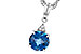 D319-22944: NECK 1.60 LONDON BLUE TOPAZ 1.61 TGW (7MM RD)