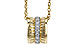 D319-25680: NECKLACE .24 TW