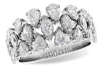 D319-26571: LDS DIA WED RG 1.85 TW FANCY CUT DIAS