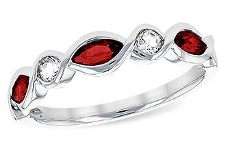 D320-10226: LDS RG .52 TW GARNET .64 TGW
