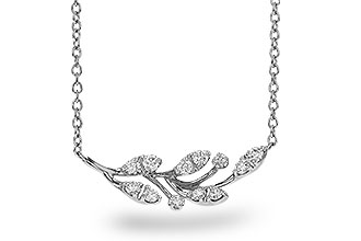 D320-12007: NECKLACE .32 TW (18")