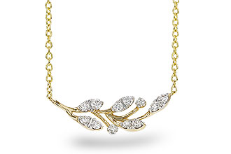 D320-12007: NECKLACE .32 TW (18")