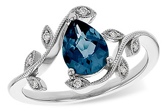 D320-12971: LDS RG 1.20 LONDON BLUE TOPAZ 1.26 TGW (8x6MM LBT)