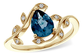 D320-12971: LDS RG 1.20 LONDON BLUE TOPAZ 1.26 TGW (8x6MM LBT)