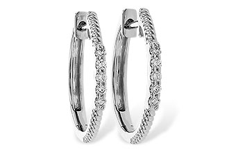 D320-13889: EARRINGS .11 TW