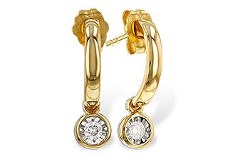 D320-15689: EARRINGS .10 TW