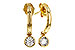 D320-15689: EARRINGS .10 TW