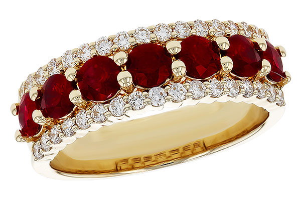 D321-00226: M233-75716 W/RUBY 1.26 TW RUBY 1.70 TGW