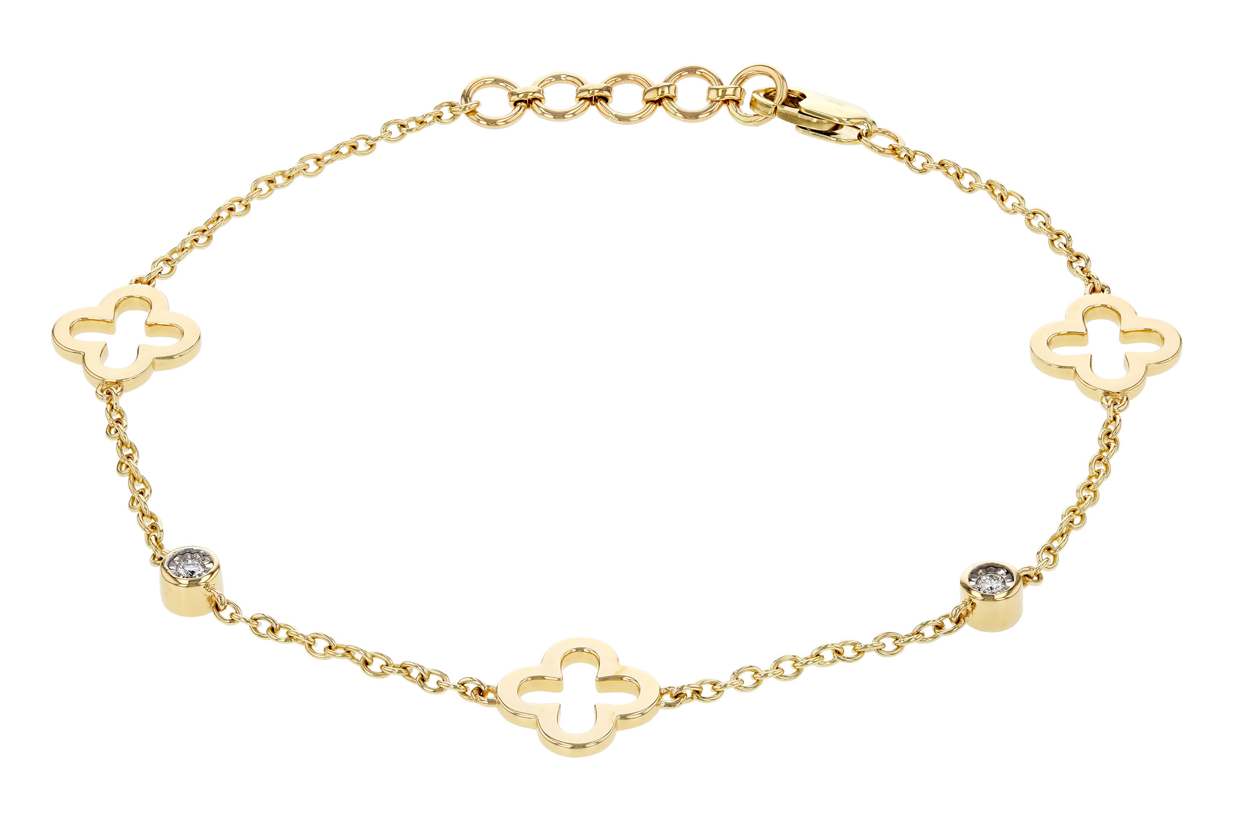 D321-01144: BRACELET .06 TW (7.25")