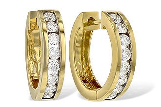 E046-47535: EARRINGS 1 CT TW