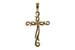 E051-94771: CROSS PENDANT .01 BR