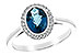 E234-64753: LDS RG 1.27 LONDON BLUE TOPAZ 1.42 TGW