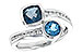E234-72080: LDS RG 1.55 TW BLUE TOPAZ 1.70 TGW