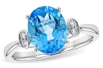 E235-62089: LDS RG 2.84 BLUE TOPAZ 2.90 TGW (10x8MM BT)