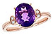 E235-62916: LDS RG 2.10 AMETHYST 2.16 TGW (10x8MM AMY)