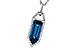 E318-29280: NECK 2.95 LONDON BLUE TOPAZ 3.12 TGW