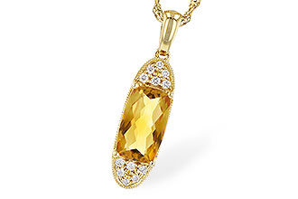 E318-34753: NECK 1.60 CITRINE 1.70 TGW