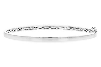 E318-35653: BANGLE (A234-68408 W/ CHANNEL FILLED IN & NO DIA)