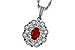 E319-25671: NECK .55 RUBY TW 1.07 TGW (6x4MM RUBY)