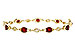E320-11180: BRACELET 3.68 RUBY 3.92 TGW (7")