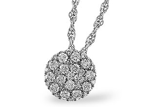 E320-12007: NECKLACE .25 TW