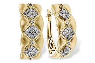 E320-12935: EARRINGS .75 TW