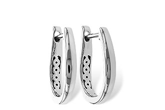 E320-14798: GOLD EARRINGS (15MM)