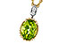 E320-16616: NECKLACE 1.22 PERIDOT 1.25 TGW (8x6MM OV)