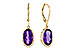 E320-16635: EARRINGS 2.70 TW AMETHYST 2.78 TGW (10x6MM OV)