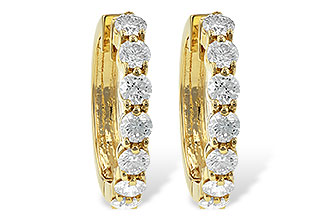 F046-48380: EARRINGS 2 CT TW