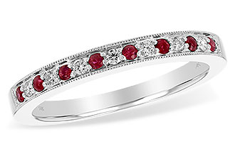 F229-23844: LDS WED RG .12 RUBY .21 TGW