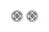 F232-85662: EARRING JACKETS .30 TW (FOR 1.50-2.00 CT TW STUDS)