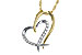 F235-57507: NECKLACE .15 TW