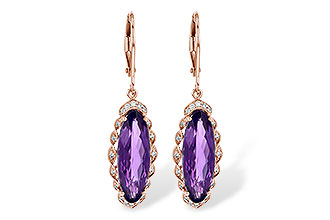 F235-62007: EARR 4.75 AMETHYST 4.90 TGW