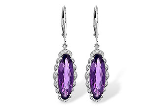 F235-62007: EARR 4.75 AMETHYST 4.90 TGW