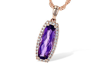 F235-62025: NECK 1.34 AMETHYST 1.46 TGW