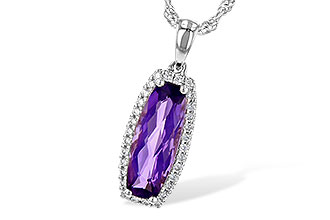 F235-62025: NECK 1.34 AMETHYST 1.46 TGW