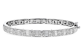 F318-30244: BANGLE 1.25 TW BAGUETTES