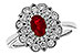 F319-25671: LDS RG .55 TW RUBY 1.07 TGW (6x4MM RUBY)